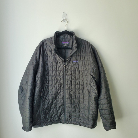 Patagonia Other - Patagonia Nano Puff Full Zip Lightweight Primaloft Jacket XXL Black